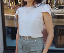 Blusa Manga Lacinho 7311B